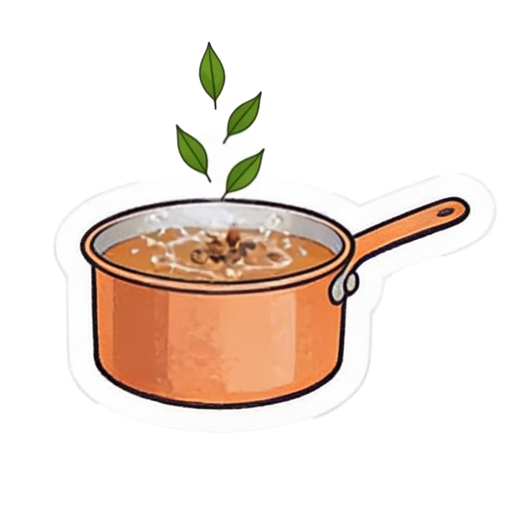 Simmering spices